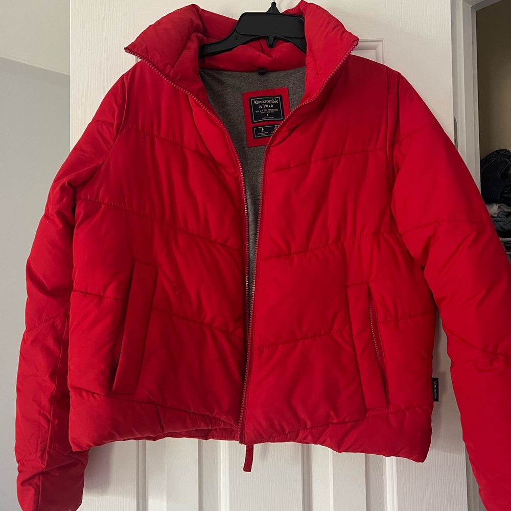 Red Puffer Jacket